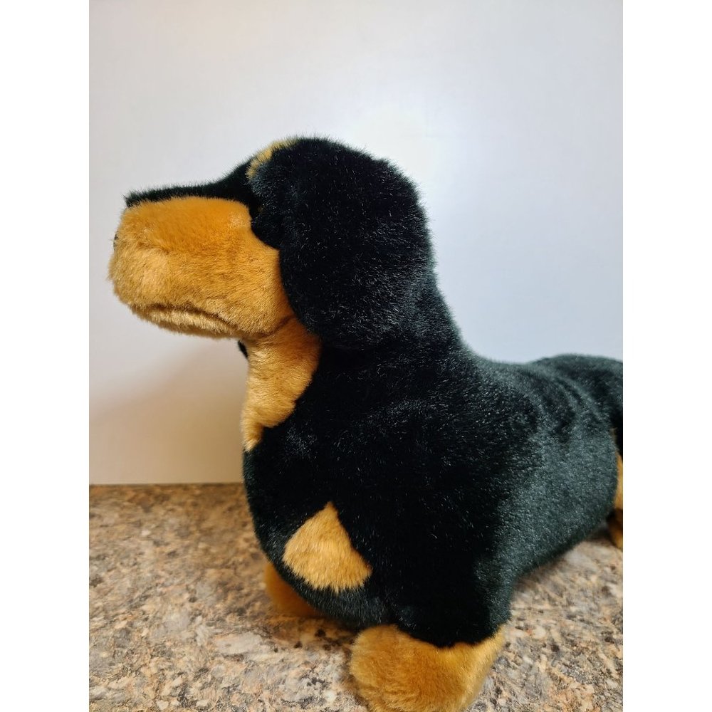 Douglas the cuddle toy Spats the Dachshund plush